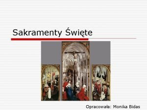 7 sakramentów 7 sakramentów