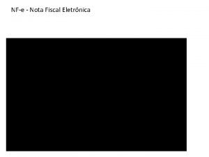 NFe Nota Fiscal Eletrnica Software Emissor NFe O