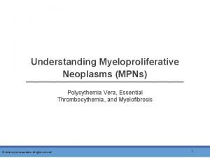 Complications of myelofibrosis