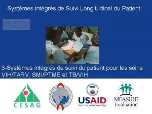 Systmes intgrs de Suivi Longitudinal du Patient 3