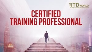 Certified training professional