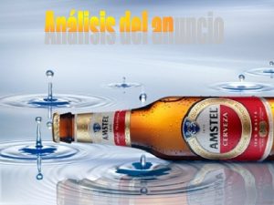 Anlisis Objetivo Nombre del producto Cerveza Amstel Logotipo