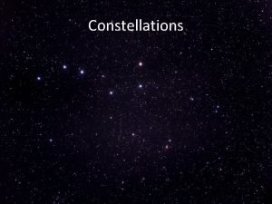 Smallest constellation