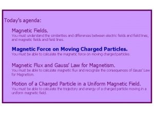 Magnitude of magnetic field