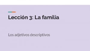 5 ajetivos 5 ajetivos