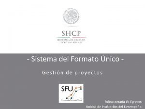 Estatus de un proyecto