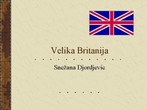 Velika britanija mapa