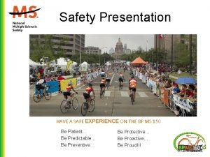 Ms 150 recommended rides