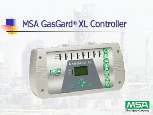 MSA Gas Gard XL Controller Gas Gard XL