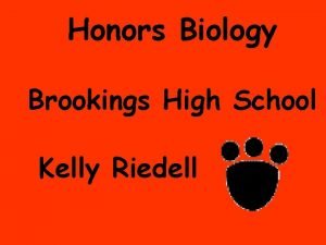 Kelly riedell biology