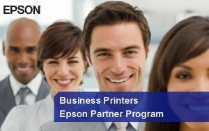 Epson partner program
