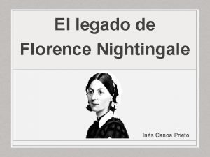 Florence nightingale legado