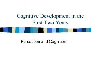 Cognitive Development in the First Two Years Perception