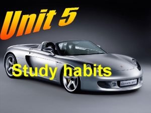 Interview questions about study habits