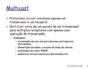 Multicast roteador