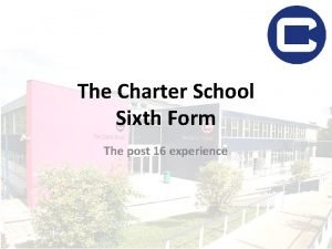 Charter school sixth form
