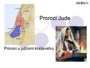 Proroci Jude Proroci u junom kraljevstvu Proroci Jude