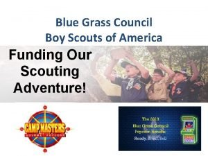 Blue Grass Council Boy Scouts of America Funding