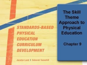 What is the skill theme approach in physical education