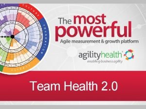 Team health radar