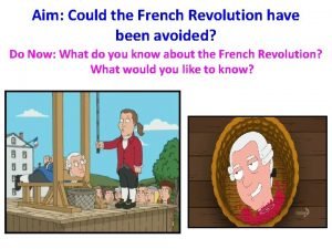 How could the french revolution been avoided