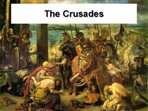 Sentence for crusade