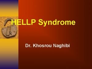 Hellp syndrome pathophysiology
