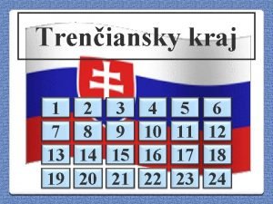 Treniansky kraj 1 2 3 4 5 6