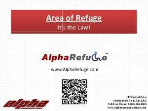 Two way communication system for area of refuge
