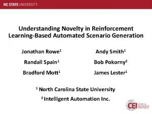 Understanding Novelty in Reinforcement LearningBased Automated Scenario Generation