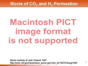Permeation movie