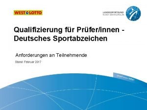 Deutsches sportabzeichen prüfkarte