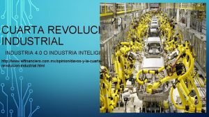 Fases de la revolución industrial