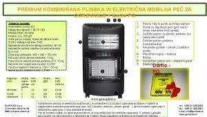 PREMIUM KOMBINIRANA PLINSKA IN ELEKTRINA MOBILNA PE ZA