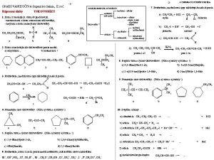 OPAKOVANIE UIVA Organick chmia II ro 2 1