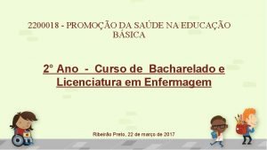 2200018 PROMOO DA SADE NA EDUCAO BSICA 2