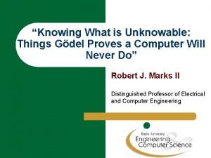 Are some things unknowable?