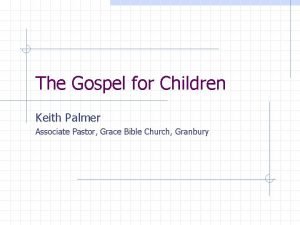 Keith palmer pastor
