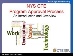 Nys cte approved programs