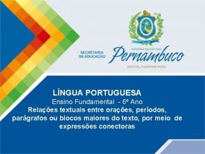 Português ensino fundamental