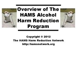 Hams alcohol