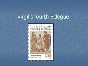 Virgils fourth Eclogue Isaiah 9 7 n 7