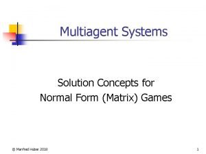 Correlated equilibrium