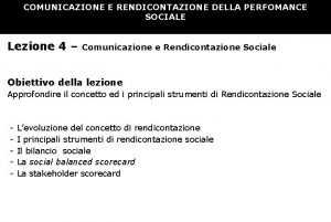 I dilemmi etici nelle decisioni aziendali COMUNICAZIONE E