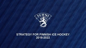 Ice hockey strategy