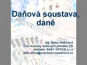 Daov soustava dan Ing rka Vaurov len Komory