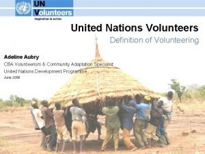 Definition of village community