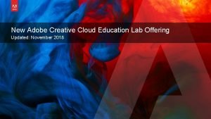 Adobe creative cloud for education device license