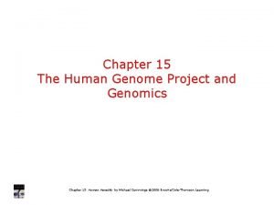 Chapter 15 the human genome answer key