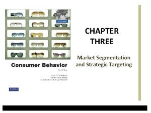 Marketing segmentation table